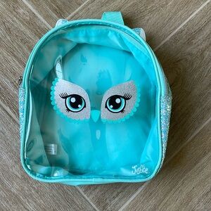+ JUSTICE + Glitter Owl Mini Backpack